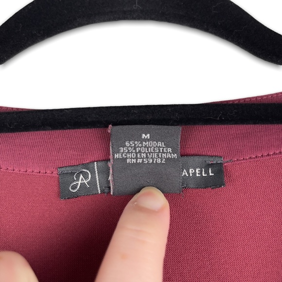 V-Neck Blouse Size Medium | Adrianna Papell - Picture 4 of 7